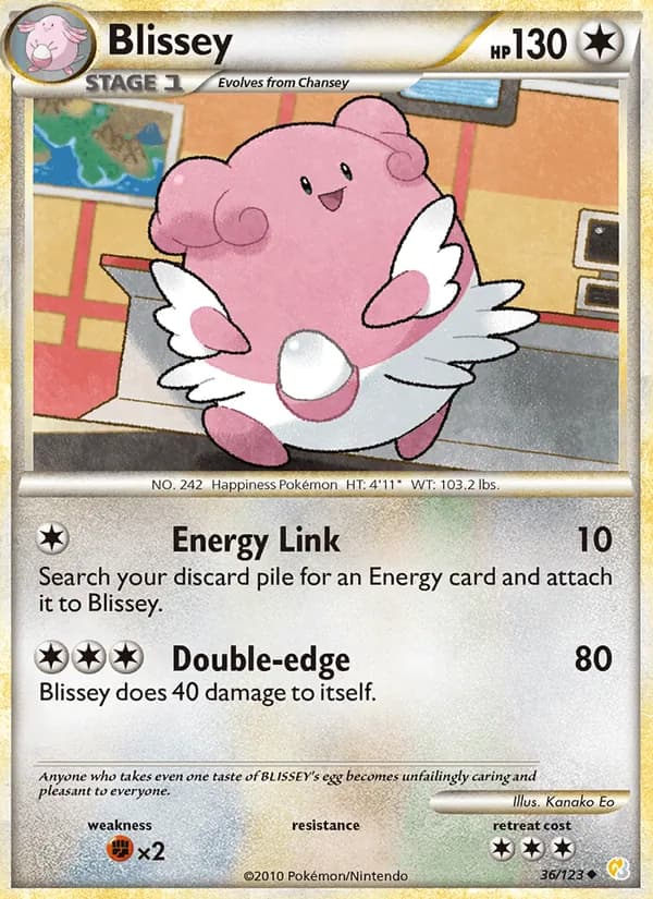Blissey — HeartGold SoulSilver, Uncommon