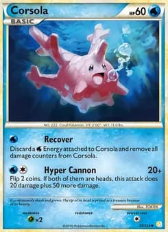 Corsola — HeartGold SoulSilver — Uncommon