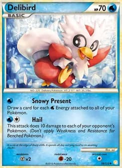 Delibird — HeartGold SoulSilver — Uncommon