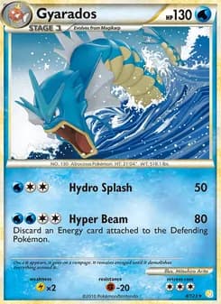 Gyarados — HeartGold SoulSilver — Rare Holo