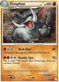 Donphan — HeartGold SoulSilver — Uncommon