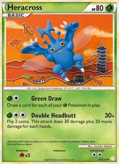 Heracross — HeartGold SoulSilver — Uncommon