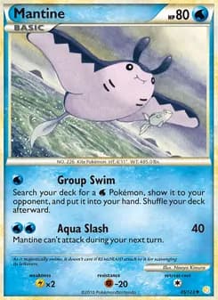 Mantine — HeartGold SoulSilver — Uncommon