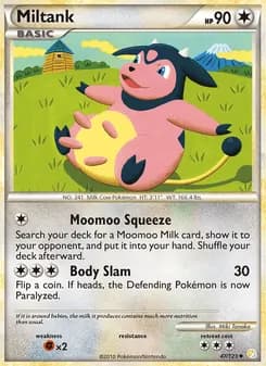 Miltank — HeartGold SoulSilver — Uncommon