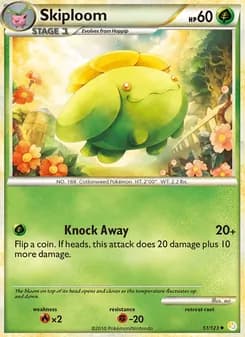 Skiploom — HeartGold SoulSilver — Uncommon