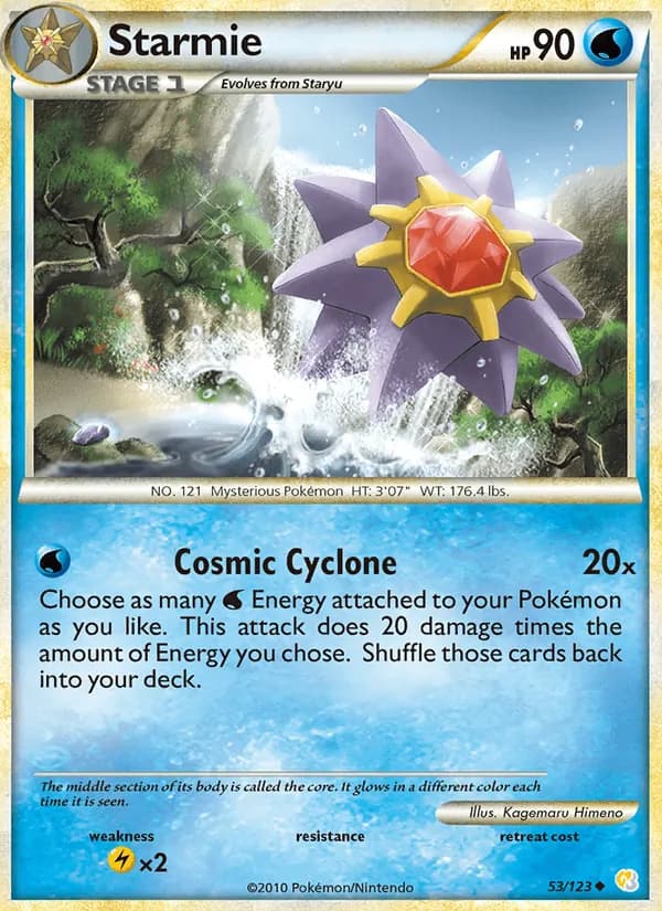 Starmie — HeartGold SoulSilver, Uncommon