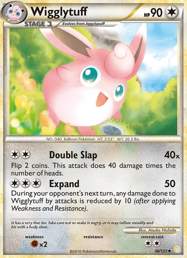 Wigglytuff — HeartGold SoulSilver, Uncommon