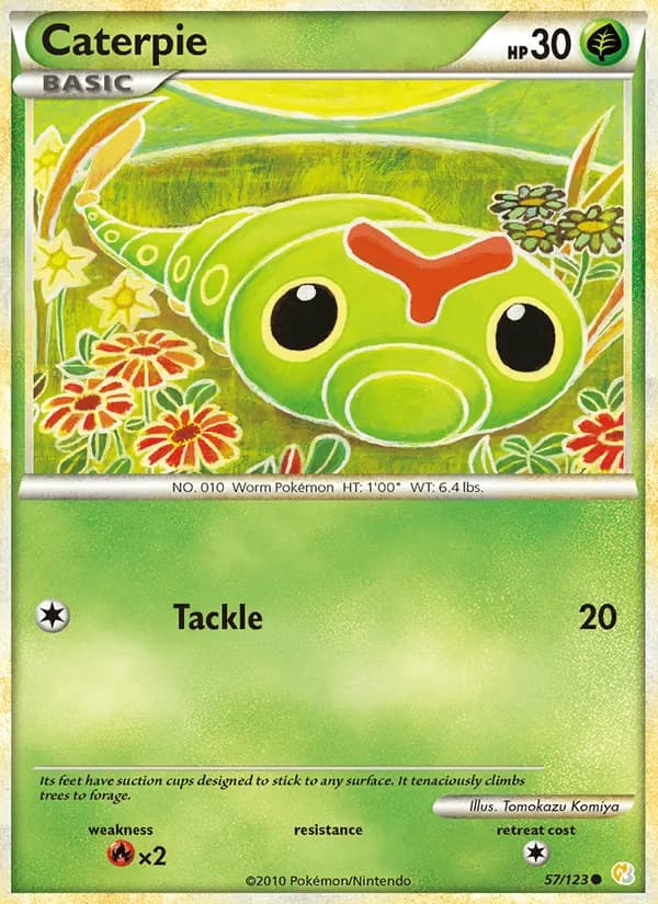Caterpie — HeartGold SoulSilver, Common