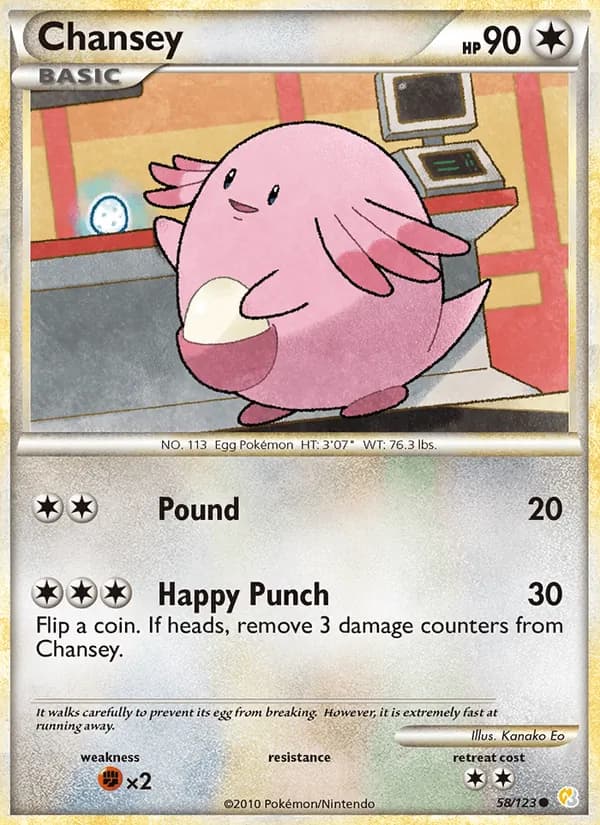 Chansey — HeartGold SoulSilver, Common