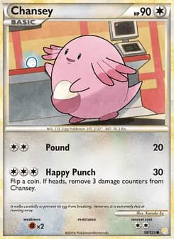 Chansey — HeartGold SoulSilver — Common