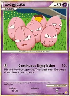 Exeggcute — HeartGold SoulSilver — Common