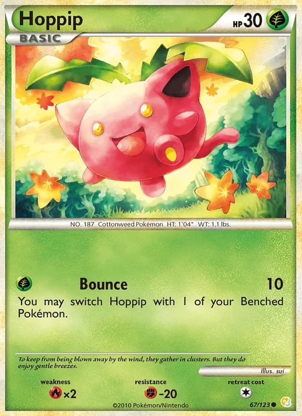 Hoppip — HeartGold SoulSilver, Common
