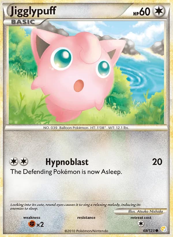 Jigglypuff — HeartGold SoulSilver, Common