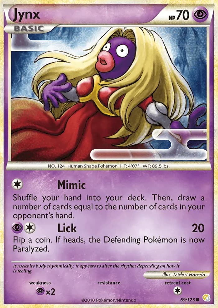 Jynx — HeartGold SoulSilver, Common