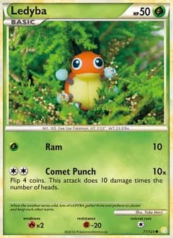 Ledyba — HeartGold SoulSilver — Common