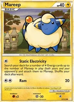 Mareep — HeartGold SoulSilver — Common