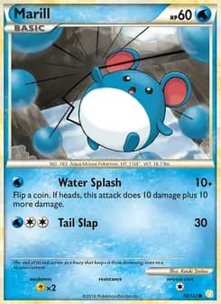 Marill — HeartGold SoulSilver — Common