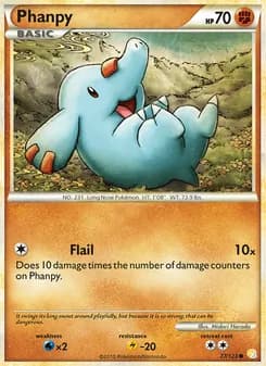 Phanpy — HeartGold SoulSilver — Common