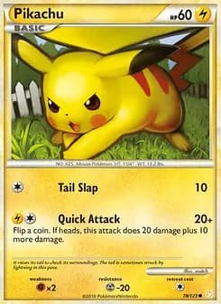 Pikachu — HeartGold SoulSilver