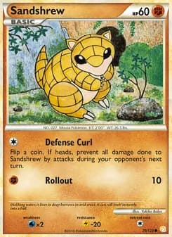 Sandshrew — HeartGold SoulSilver