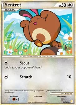 Sentret — HeartGold SoulSilver — Common