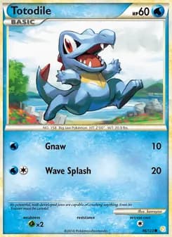 Totodile — HeartGold SoulSilver — Common