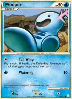 Wooper — HeartGold SoulSilver — Common