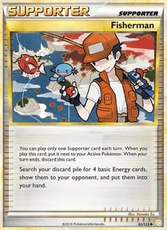 Fisherman — HeartGold SoulSilver — Uncommon