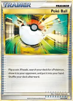 Poké Ball — HeartGold SoulSilver — Uncommon