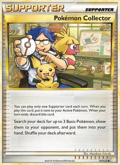 Pokémon Collector — HeartGold SoulSilver — Uncommon
