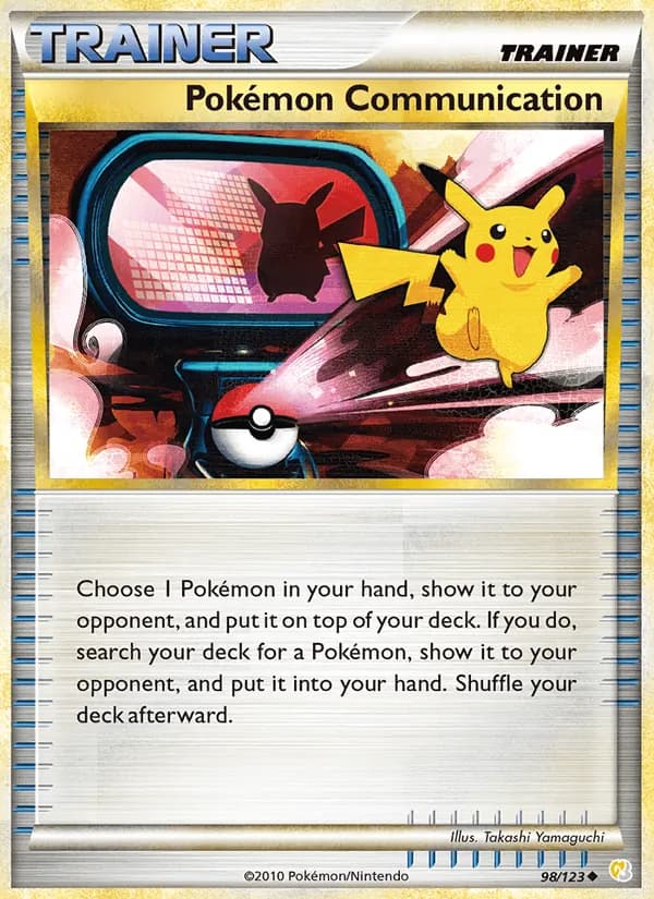 Pokémon Communication — HeartGold SoulSilver, Uncommon