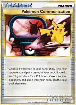 Pokémon Communication — HeartGold SoulSilver — Uncommon