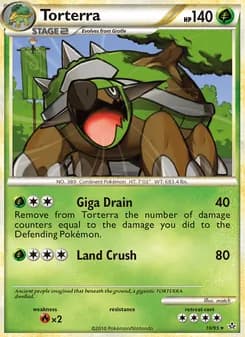 Torterra — Unleashed — Rare Holo