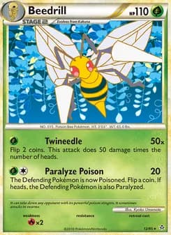 Beedrill — Unleashed — Rare