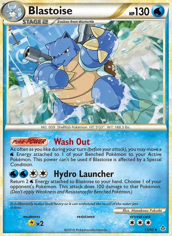Blastoise — Unleashed, Rare