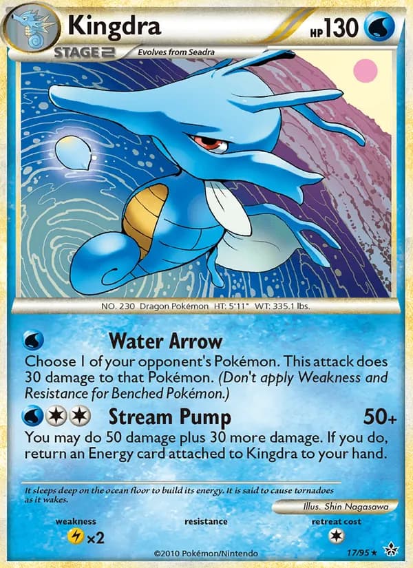 Kingdra — Unleashed, Rare