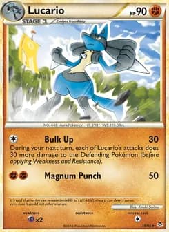 Lucario — Unleashed — Rare