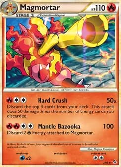 Magmortar — Unleashed — Rare Holo