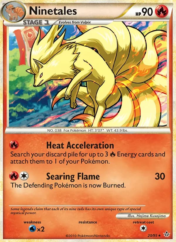 Ninetales — Unleashed, Rare
