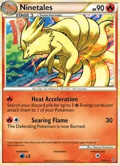 Ninetales — Unleashed — Rare