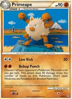 Primeape — Unleashed — Rare
