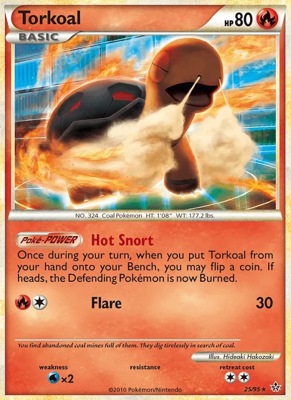 Torkoal — Unleashed, Rare