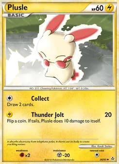 Plusle — Unleashed — Uncommon