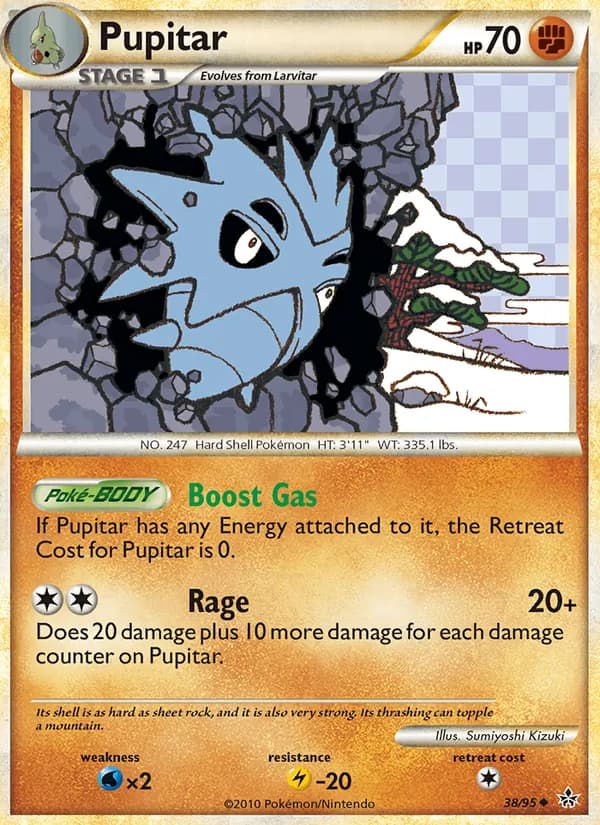 Pupitar — Unleashed, Uncommon