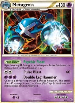 Metagross — Unleashed — Rare Holo