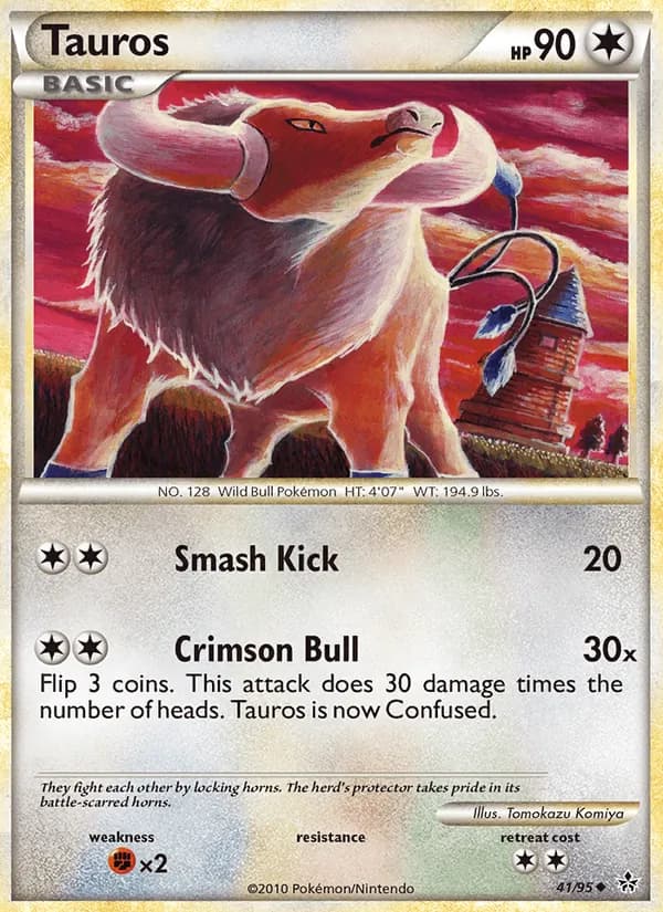 Tauros — Unleashed, Uncommon