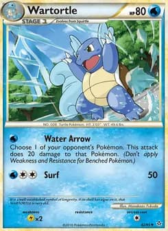 Wartortle — Unleashed — Uncommon