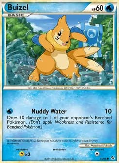 Buizel — Unleashed — Common