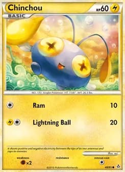 Chinchou — Unleashed — Common