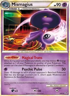 Mismagius — Unleashed — Rare Holo